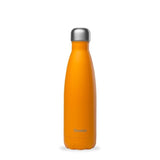 Qwetch Flaska úr einangruðu, riðfríu stáli - Appelsínugul - 500 ml