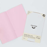 Áfyllingarpakki í áfyllanlega minnis & skipulagsbók A5 ''Make a mark'' litaður pappír