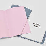 Áfyllingarpakki í áfyllanlega minnis & skipulagsbók A5 ''Make a mark'' litaður pappír