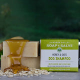 Lífræn hundahársápa, Honey og oats - Róa kláða, pirring og þurra húð
