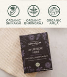 Lífrænt Hársápustykki með jurtum úr Ayurveda - Vegan