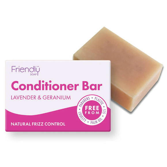 Hárnæring lavender og geranium   Friendly