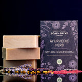 Lífrænt Hársápustykki með jurtum úr Ayurveda - Vegan