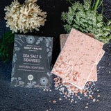 Lífrænt Sápustykki: Sjávarsalt og þörungaspa  Vegan