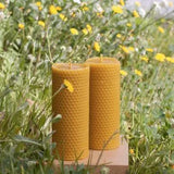 Handgert býflugnavaxkerti – Ambroise – kassi með 2 stk.