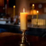 Handgert býflugnavaxkerti – Ambroise – kassi með 2 stk.