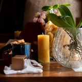 Handgert býflugnavaxkerti – Ambroise – kassi með 2 stk.