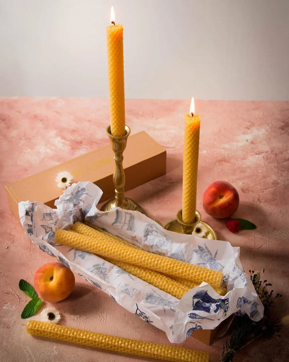 Lucienne,  9 handunnin kerti úr býflugnavaxi