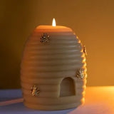 Býflugnavaxkerti í formi býflugubús – Origine